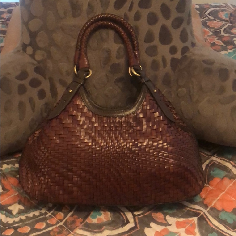 Brown Cole Haan Purse w/matching tote